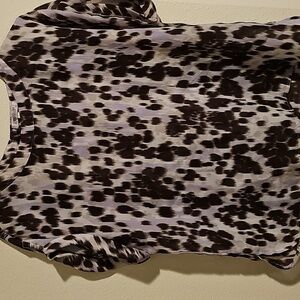 Leopard Print Women's Top